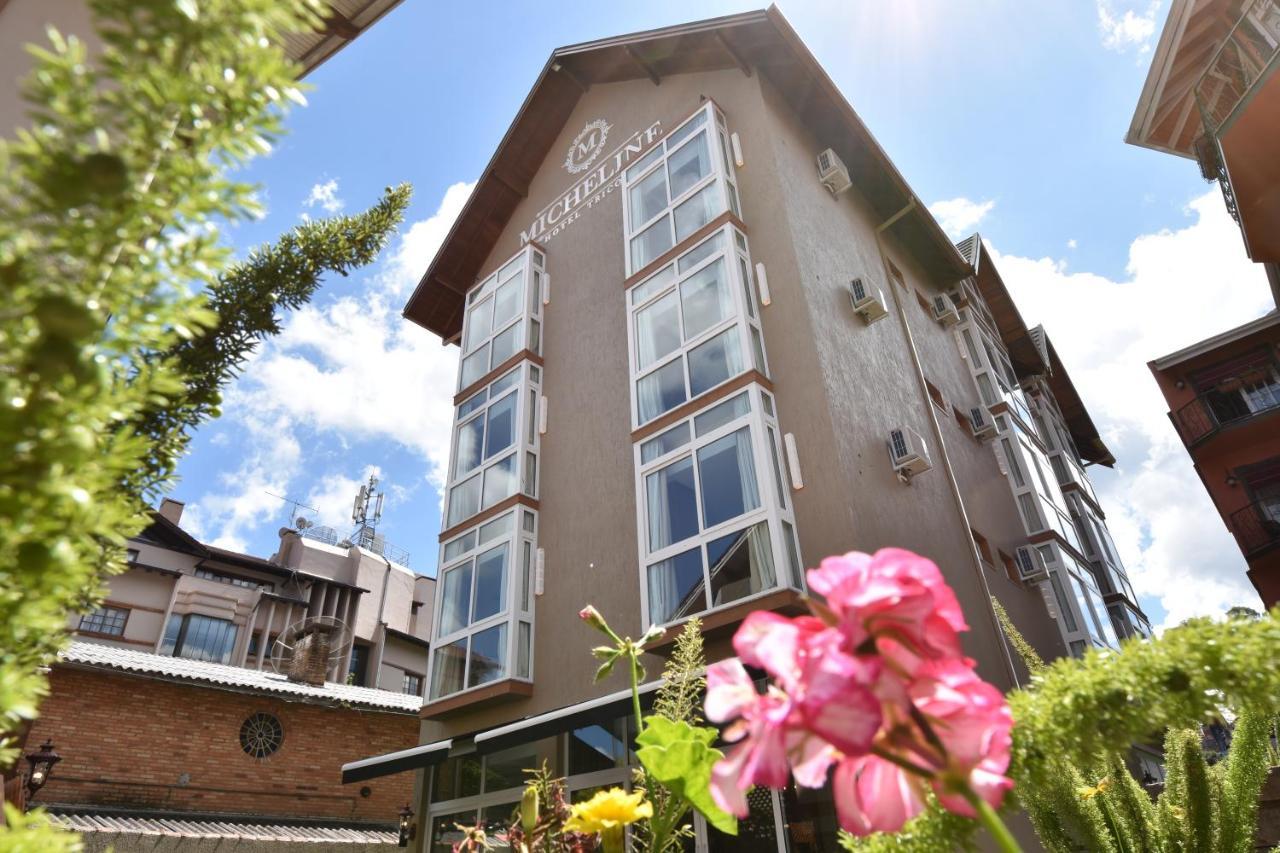 Micheline Hotel Tricot - Ao Lado Da Rua Coberta Gramado Luaran gambar