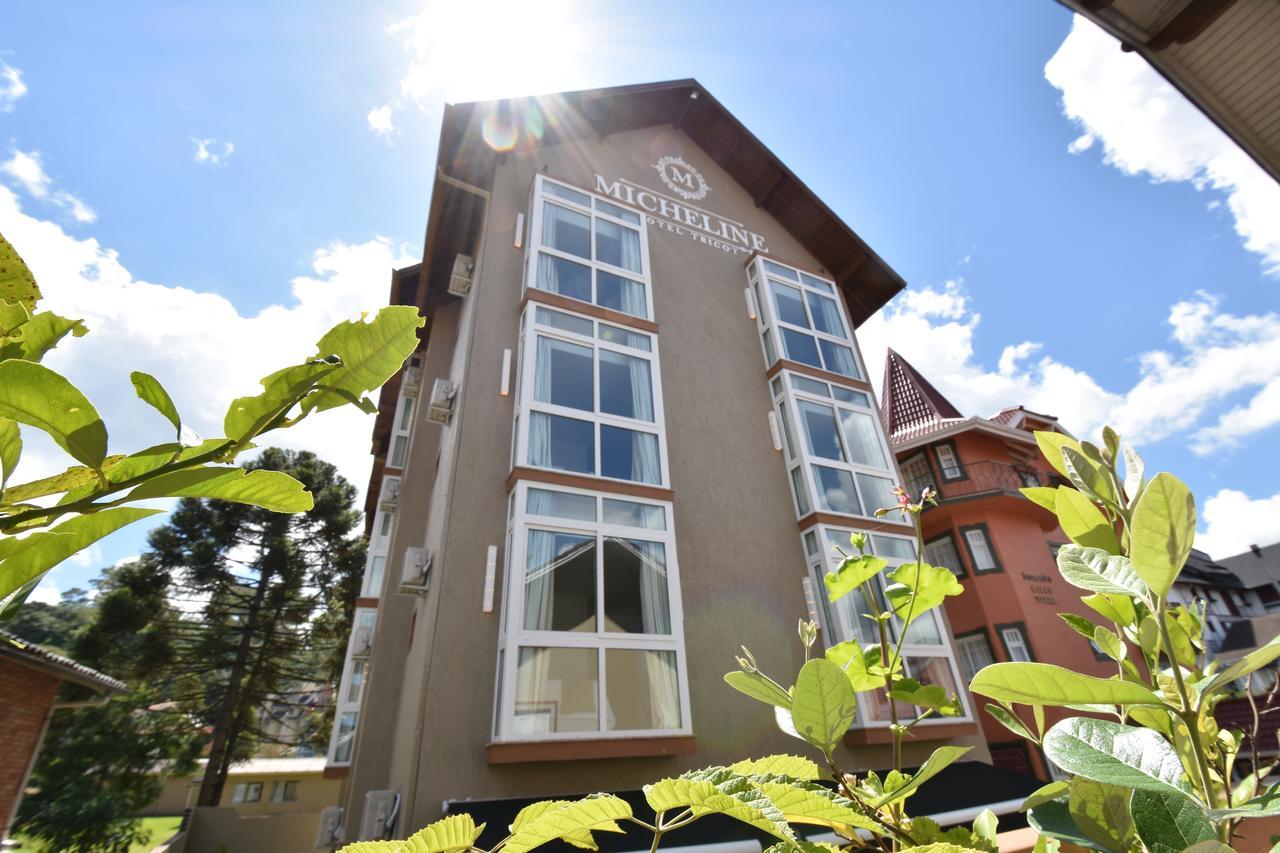 Micheline Hotel Tricot - Ao Lado Da Rua Coberta Gramado Luaran gambar